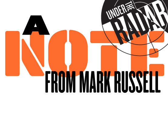 A Note From Mark Russell